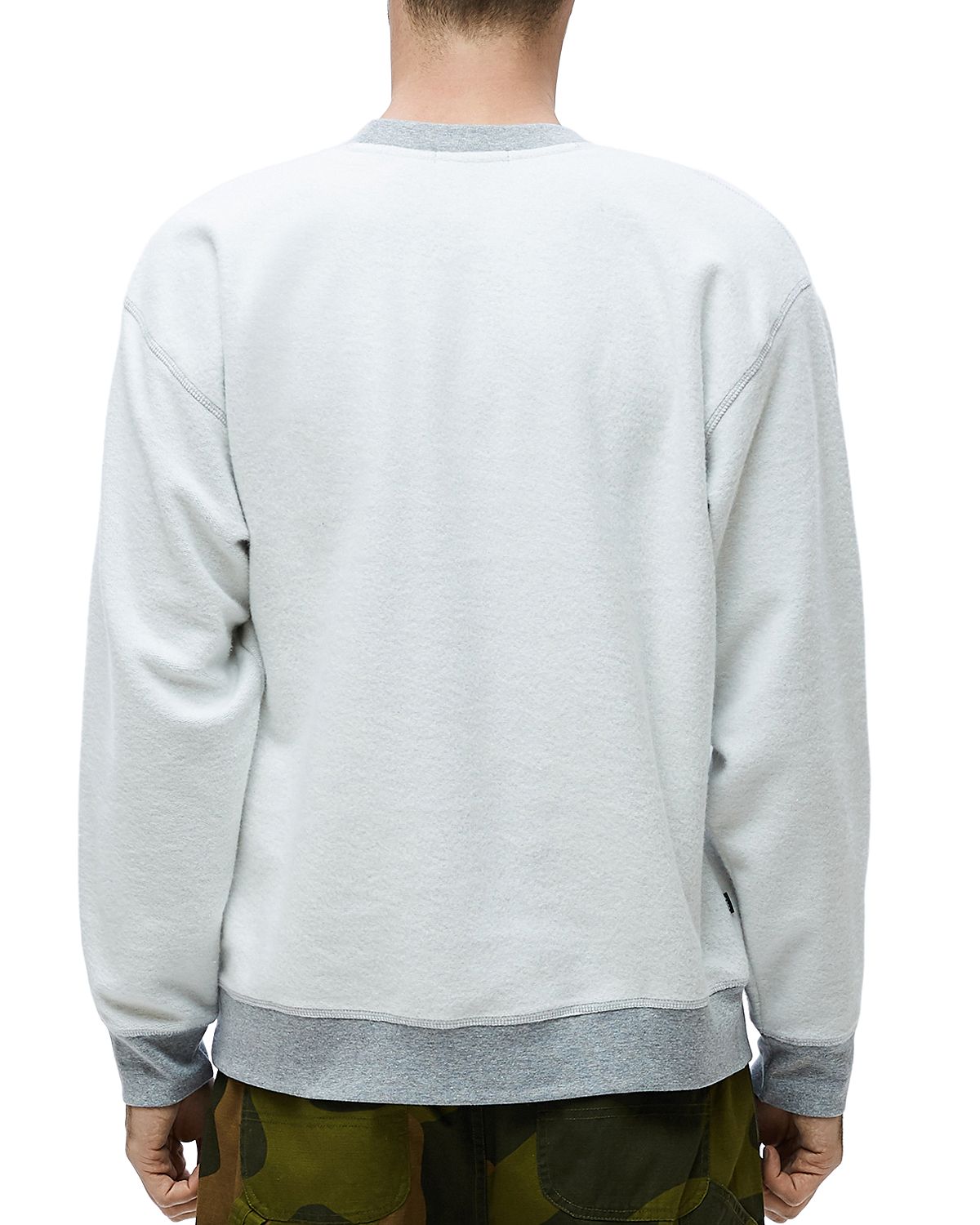 Obey Trophy Reversed-fleece Sweatshirt Heather Gray