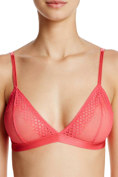 OnGossamer Vermillion-Pink Show Off Bralette