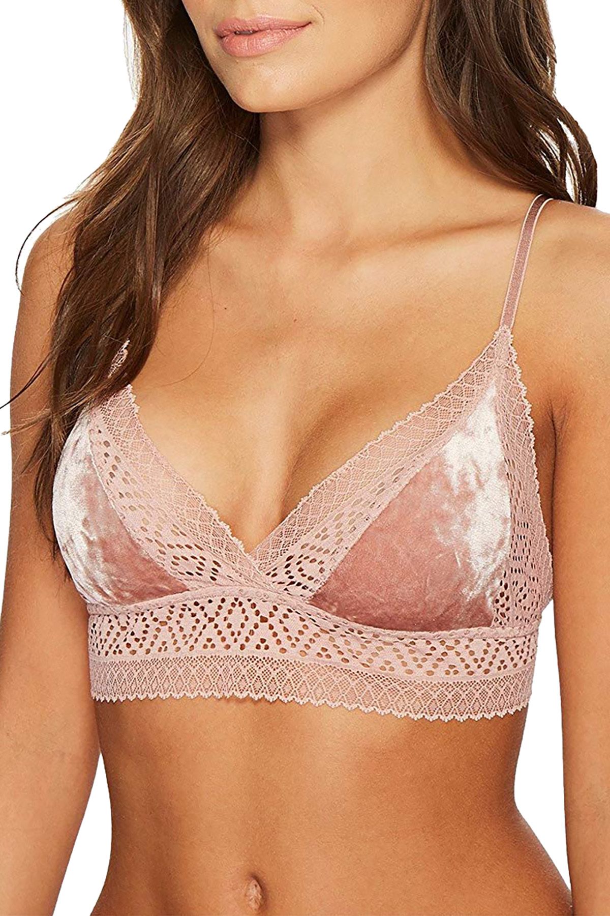 Only Hearts Rosewood Cleo Triangle Bralette