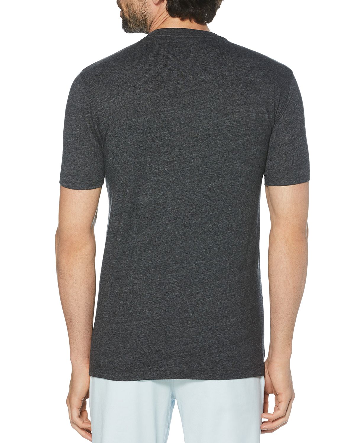 Original Penguin Causing A Stir Cotton Graphic Tee Dark Charcoal Heather