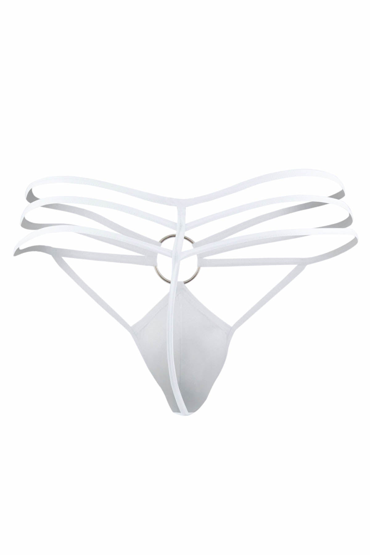PPÜ White Strappy Thong