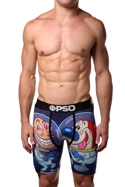 PSD Blue Ren & Stimpy Space Boxer Brief
