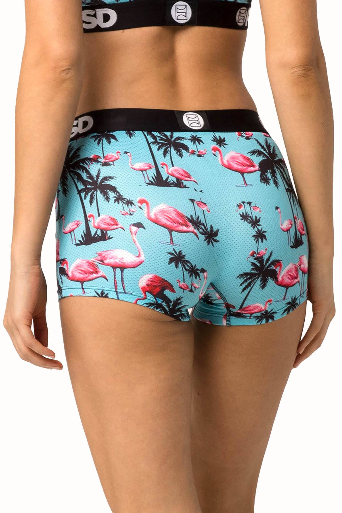 PSD Flamingo Inn Boyshort
