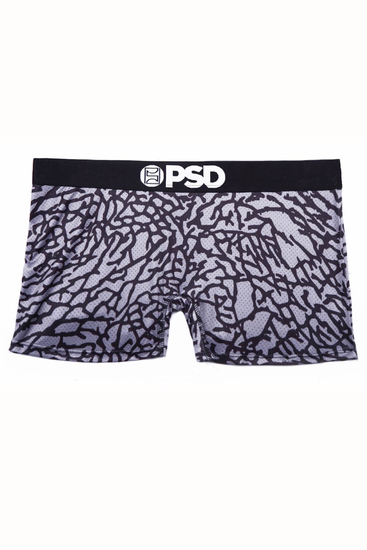 PSD Grey Elephant Boyshort
