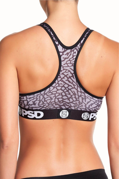 PSD Grey Elephant Sports Bra