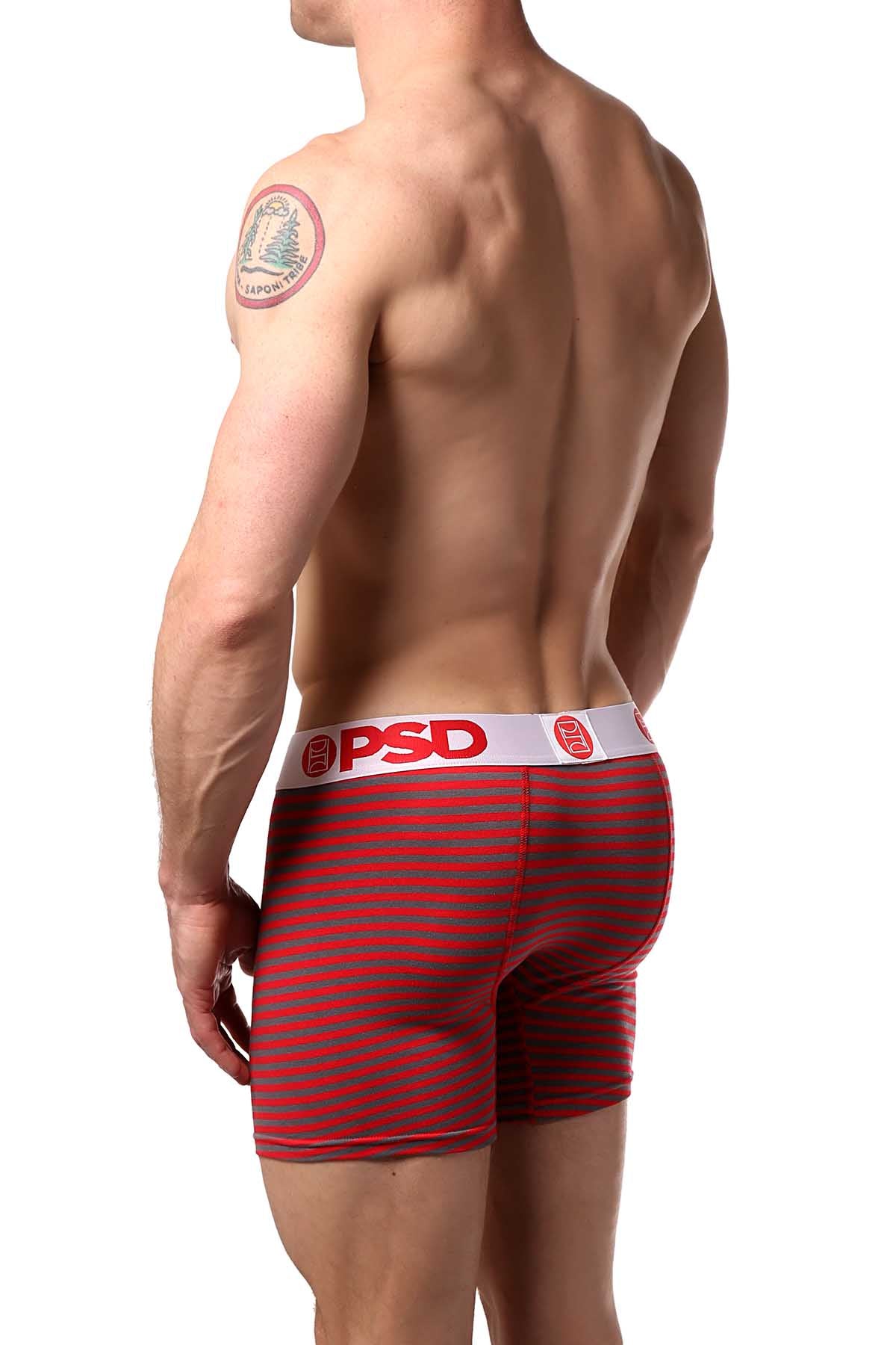 PSD Rebel-Red Striped Boxer Brief