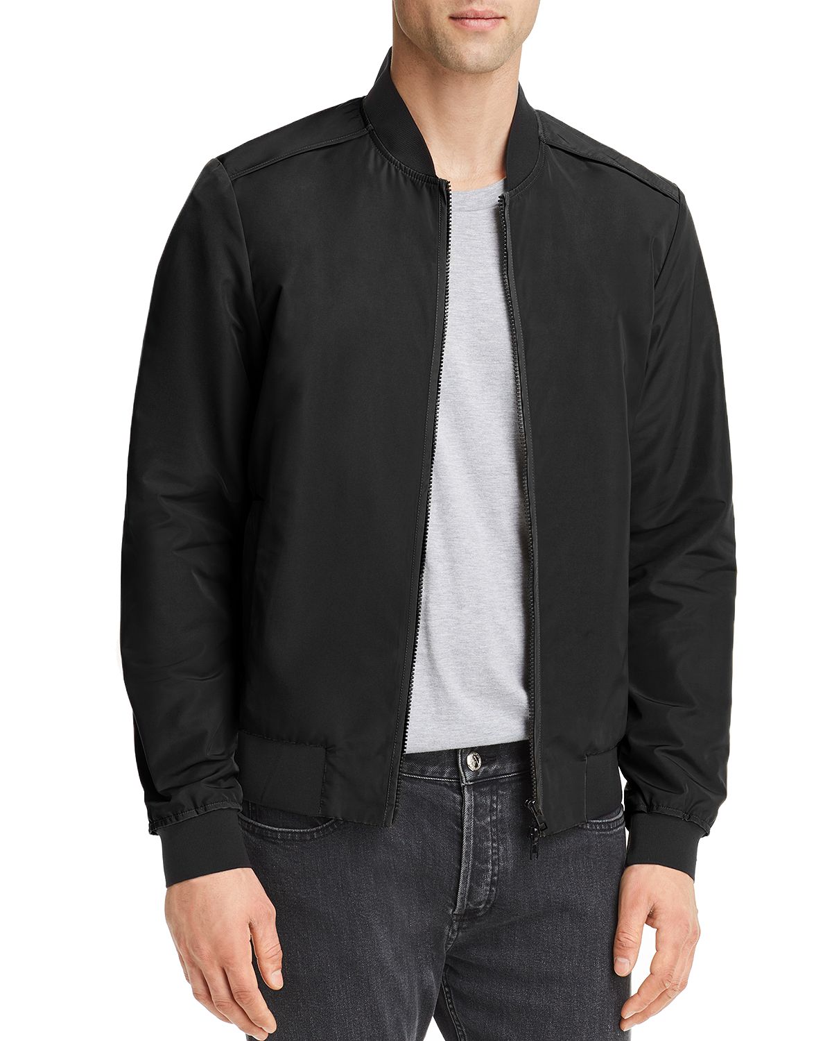 Pacific & Park Bomber Jacket Black