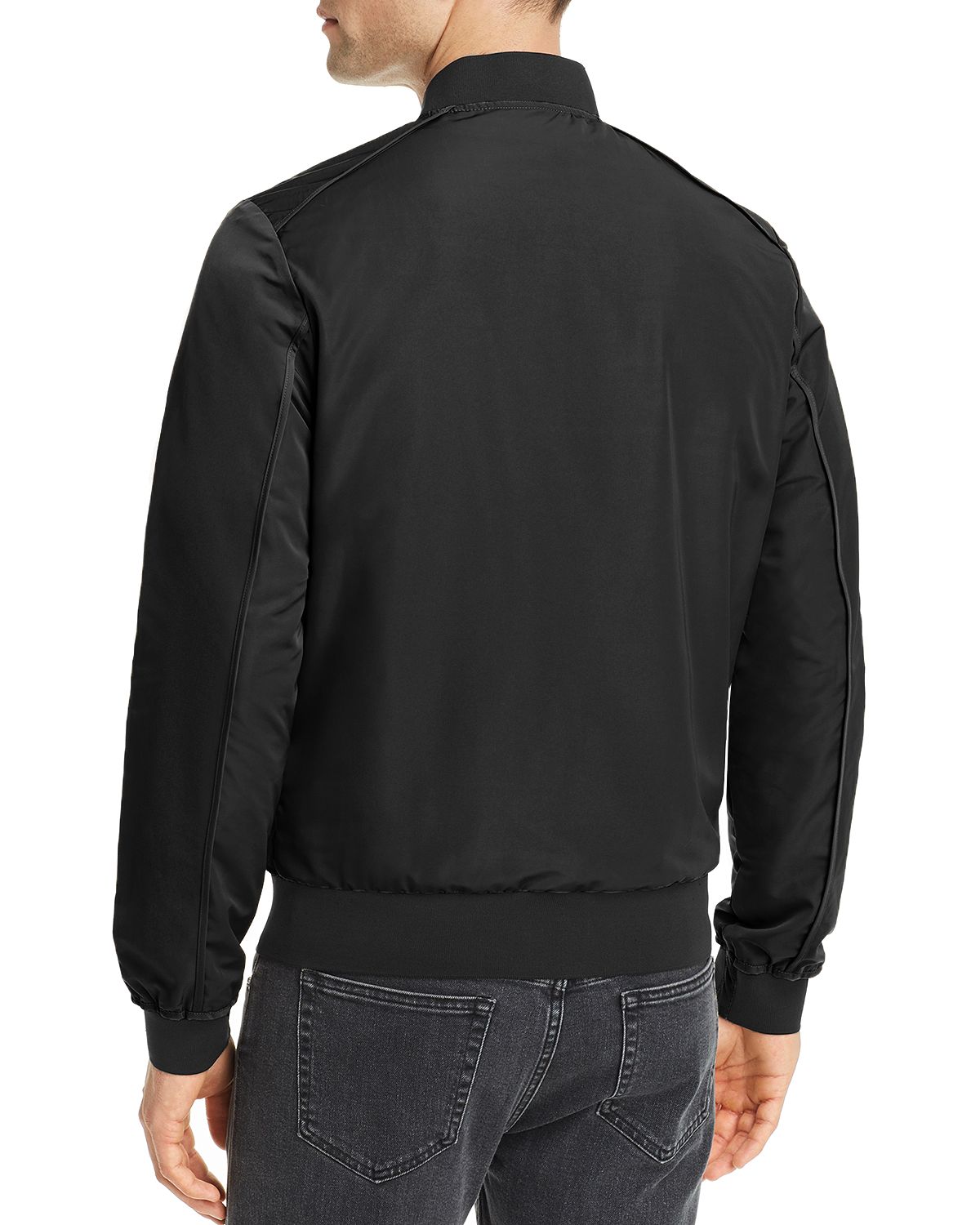 Pacific & Park Bomber Jacket Black