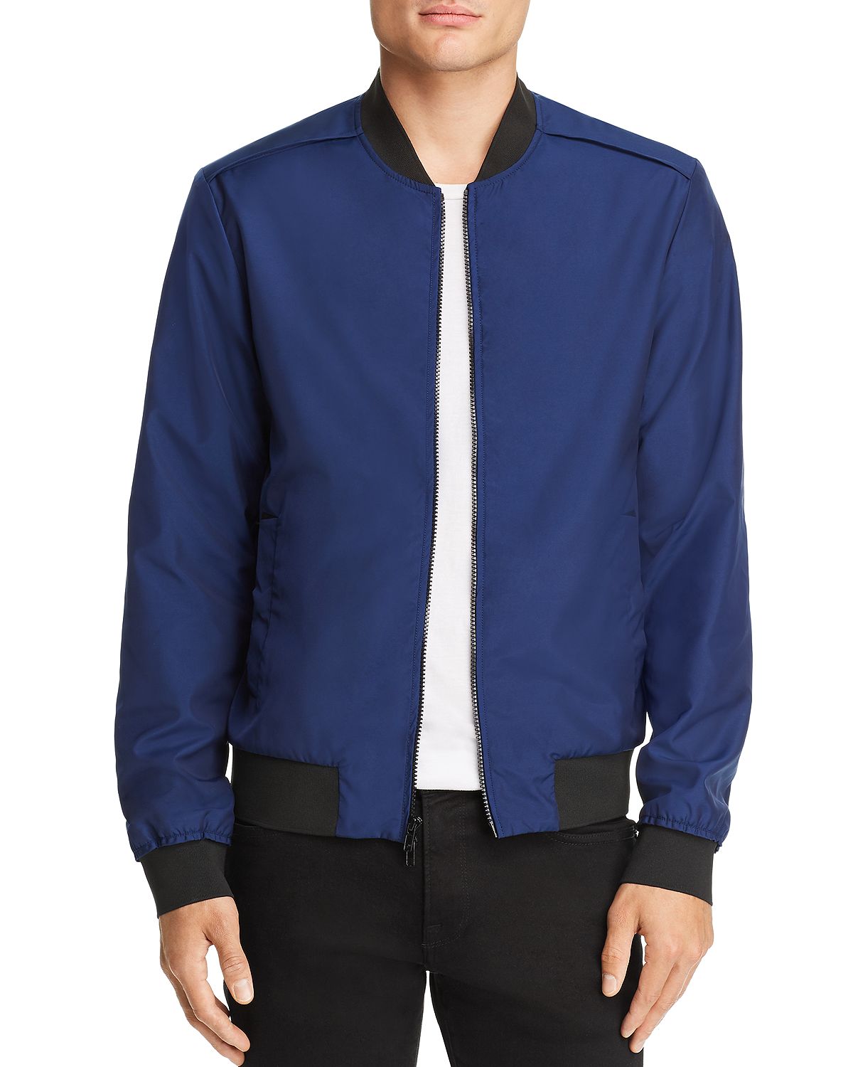 Pacific & Park Bomber Jacket Navy