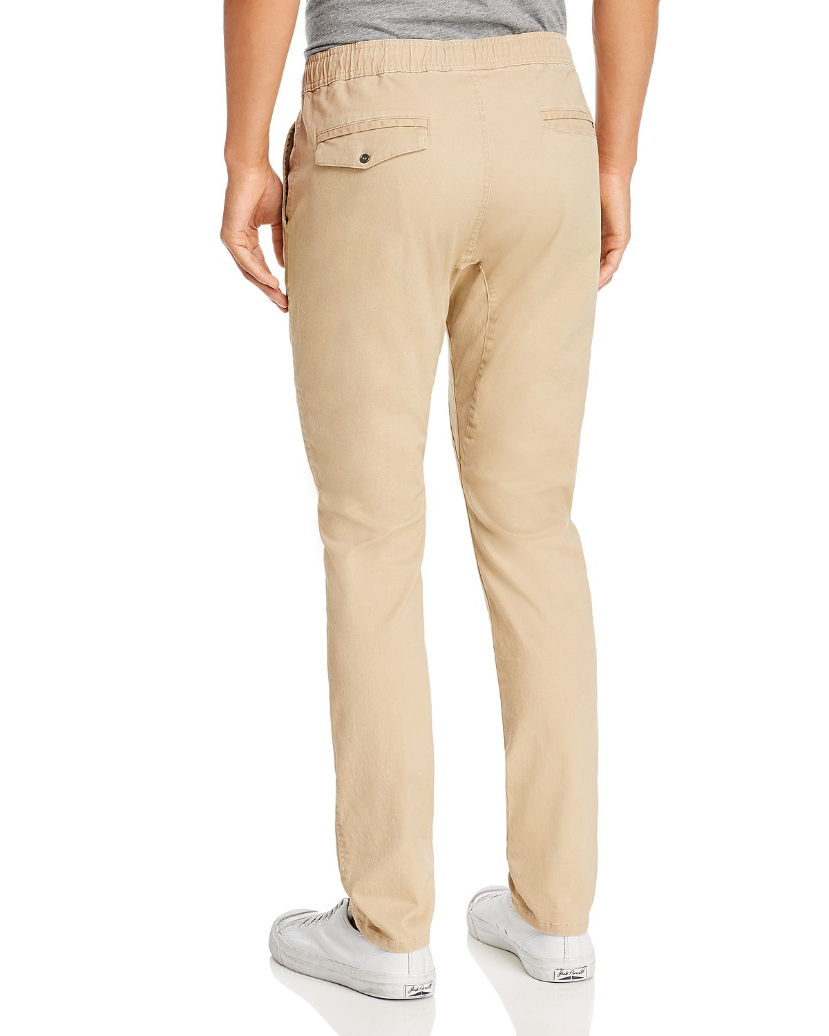 Pacific & Park Core Twill Slim Fit Jogger Pants Khaki