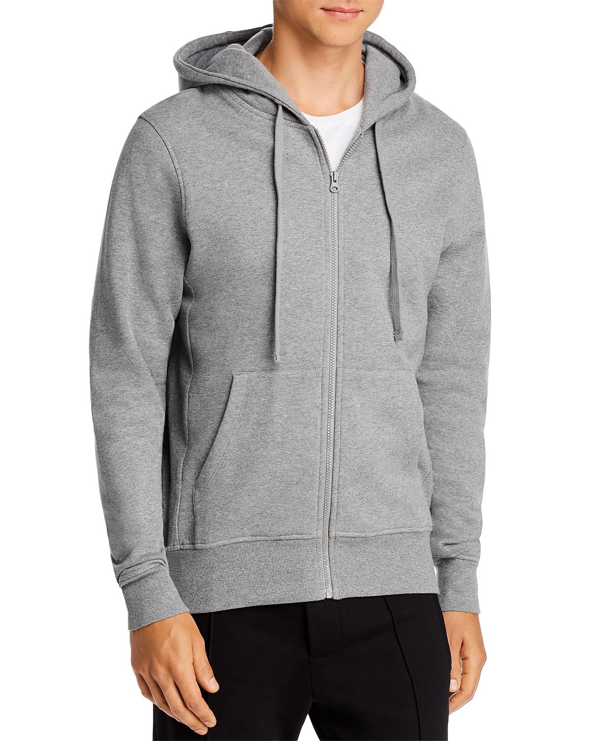 Pacific & Park Zip-up Hoodie Heather Gray