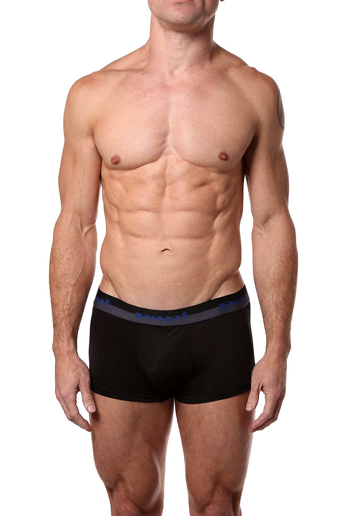 Papi Black/Grey Sport-Performance Trunk 3-Pack