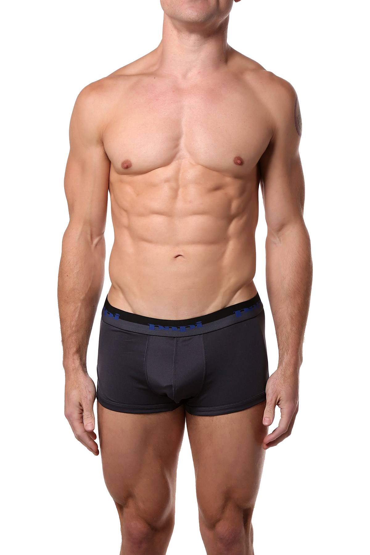 Papi Black/Grey Sport-Performance Trunk 3-Pack