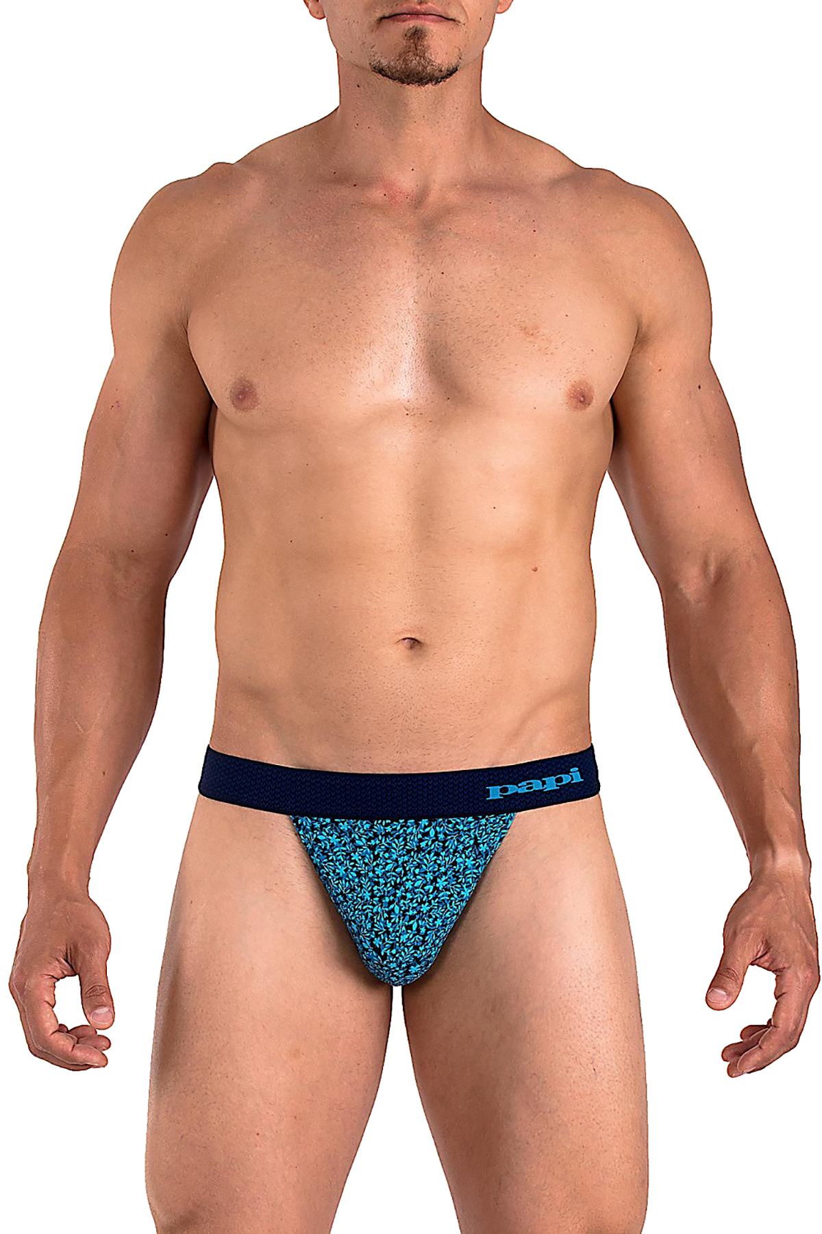 Papi Blue Versailles Thong