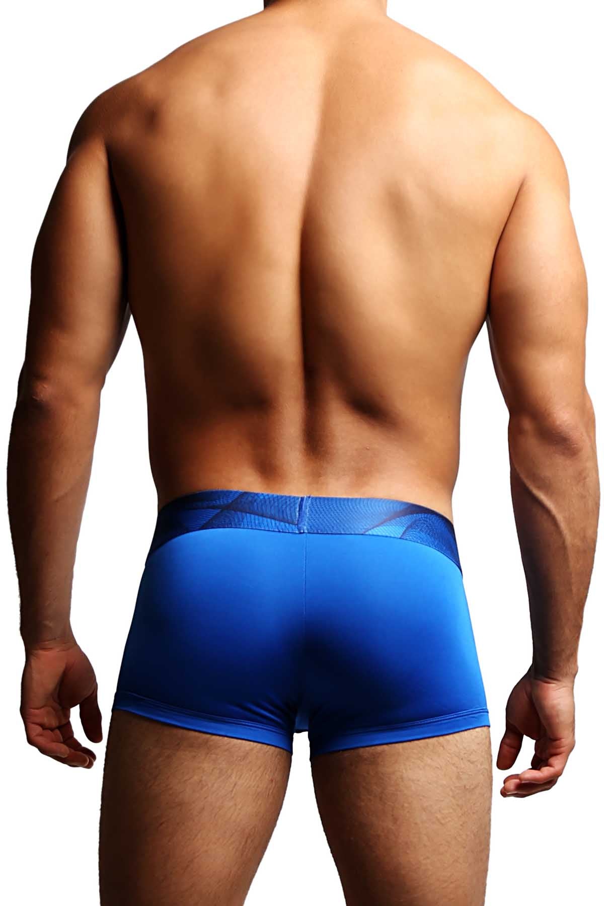 Papi Navy/Blue Contrast Microfusion Performance Brazilian Trunk 2-Pack