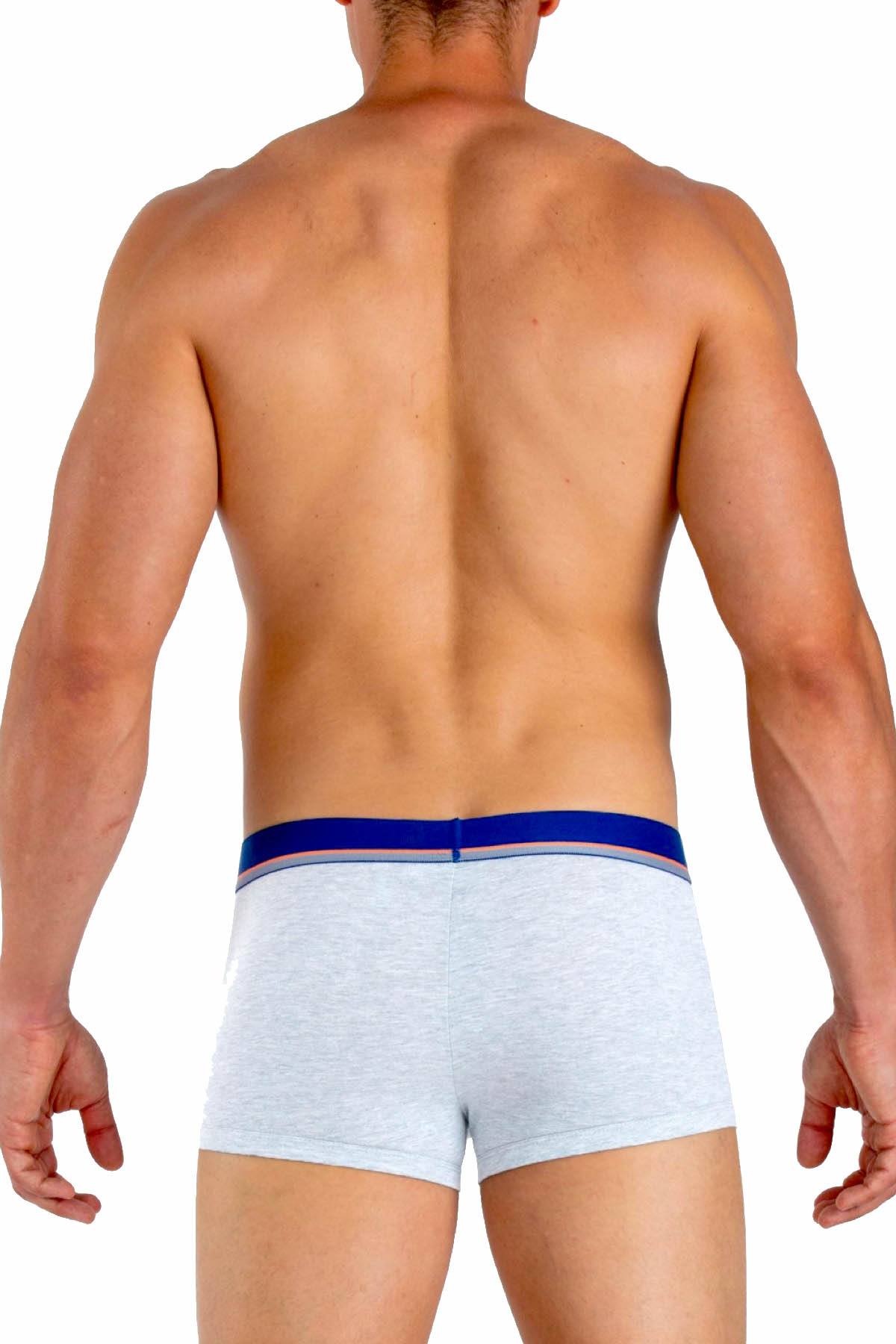Papi Papaya/Grey/Blue Brazilian Trunk 3-Pack