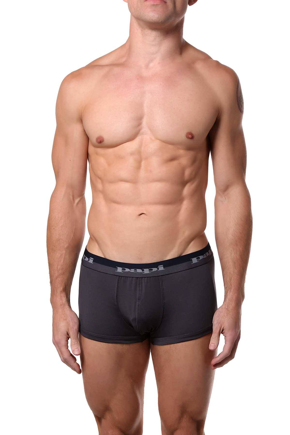 Papi Teal/Grey/Navy Sport-Performance Trunk 3-Pack
