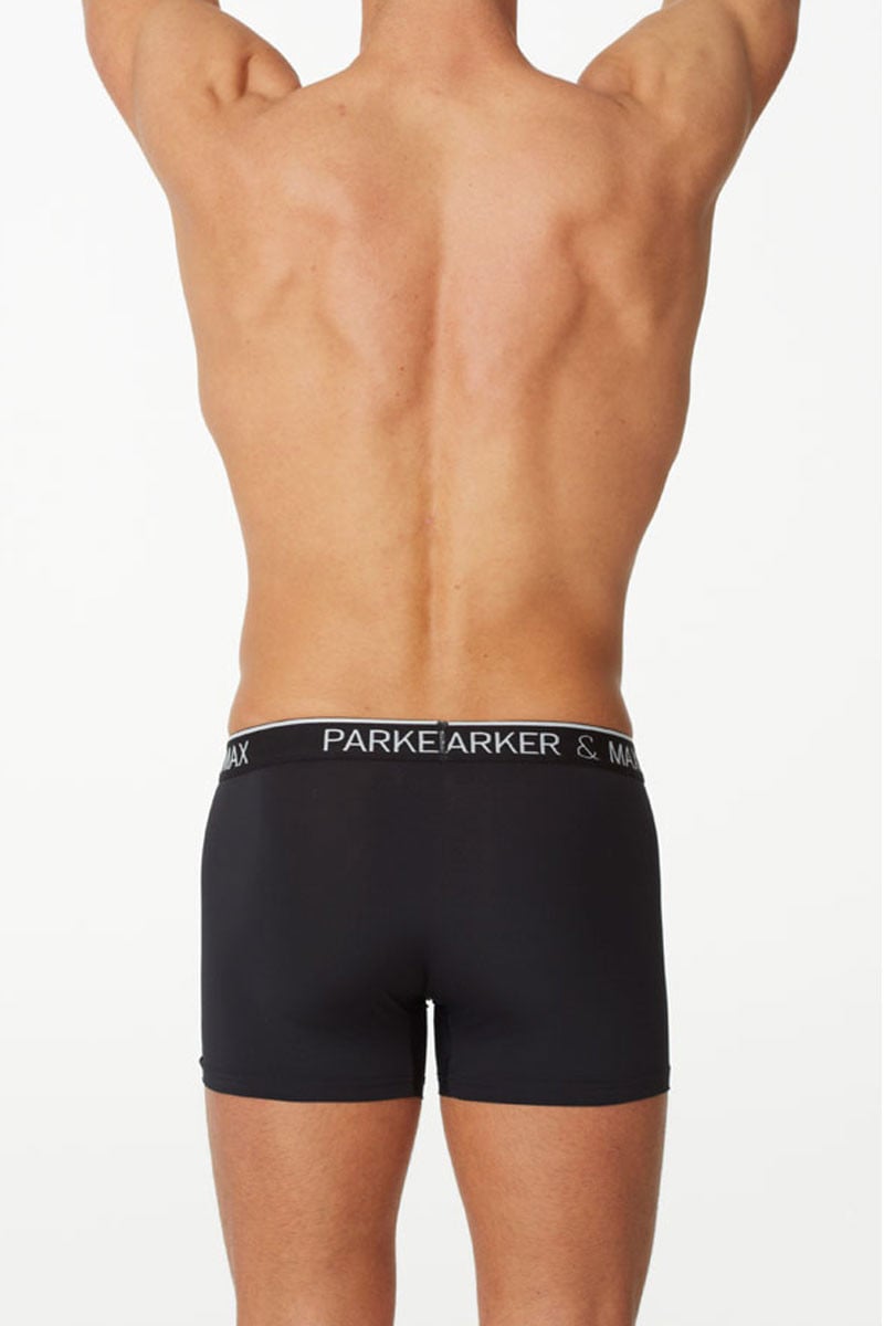 Parker & Max Black Micro Luxe Boxer Brief
