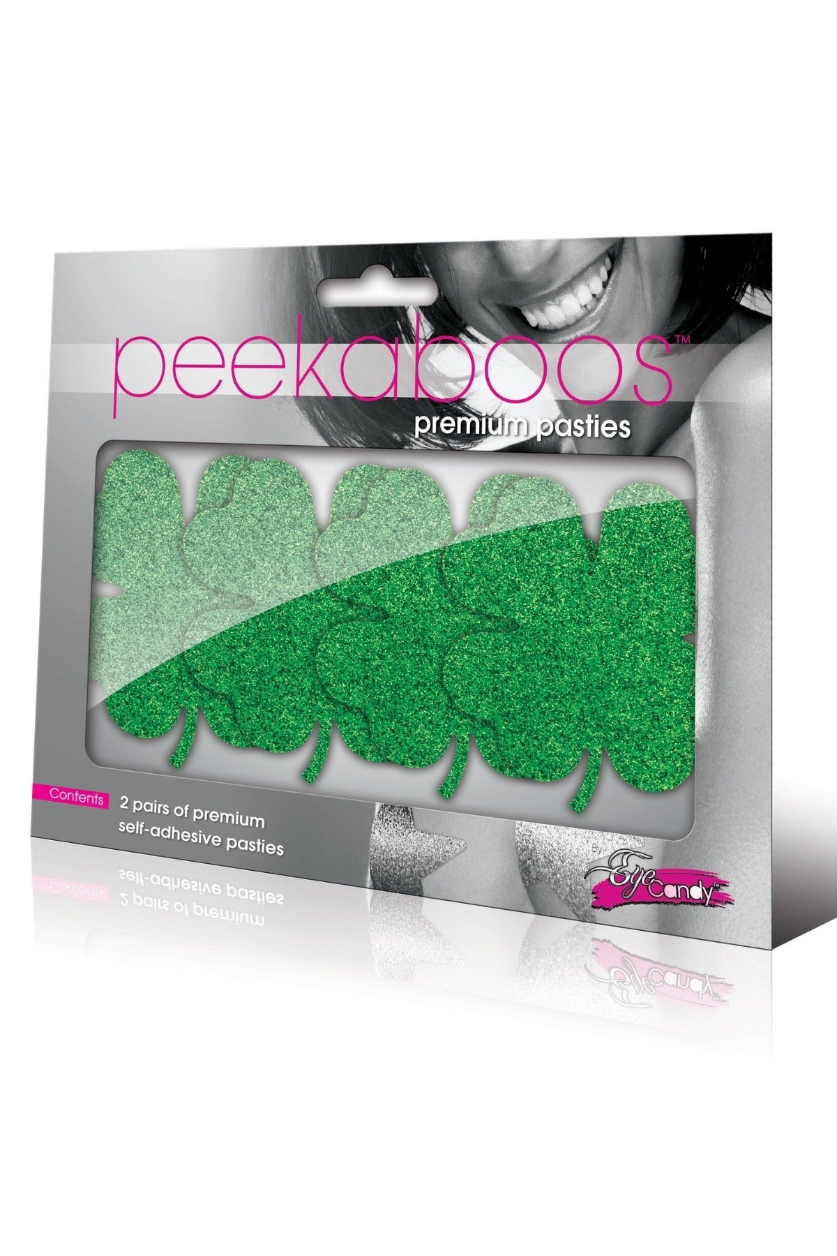 Peekaboos Green Shamrock and Roll Pasties