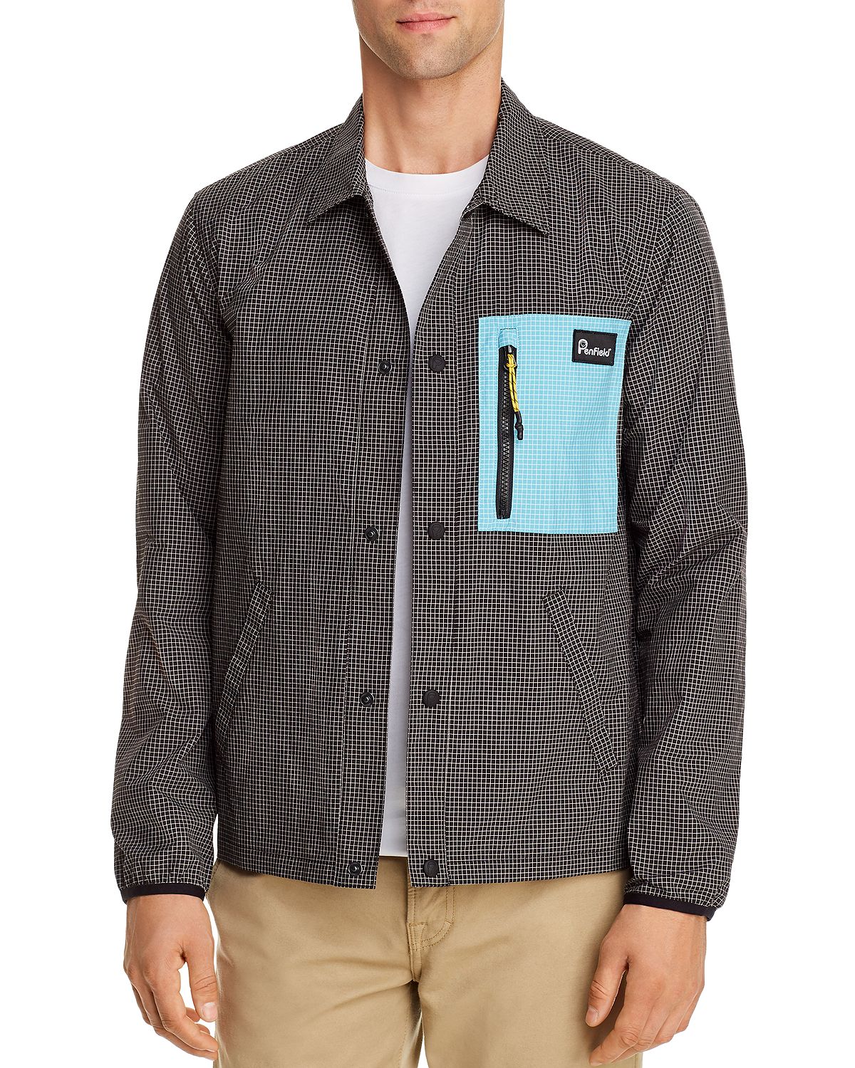 Penfield Laval Regular Fit Shirt Jacket Black