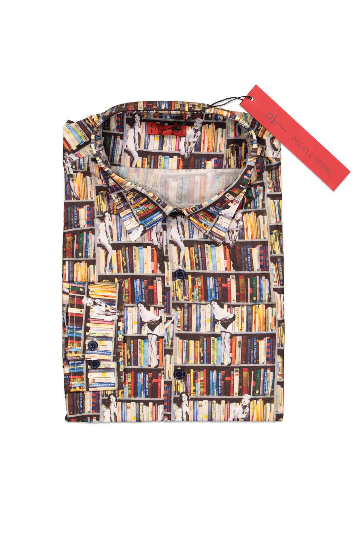 People Trend Las Vegas Library Button-Up