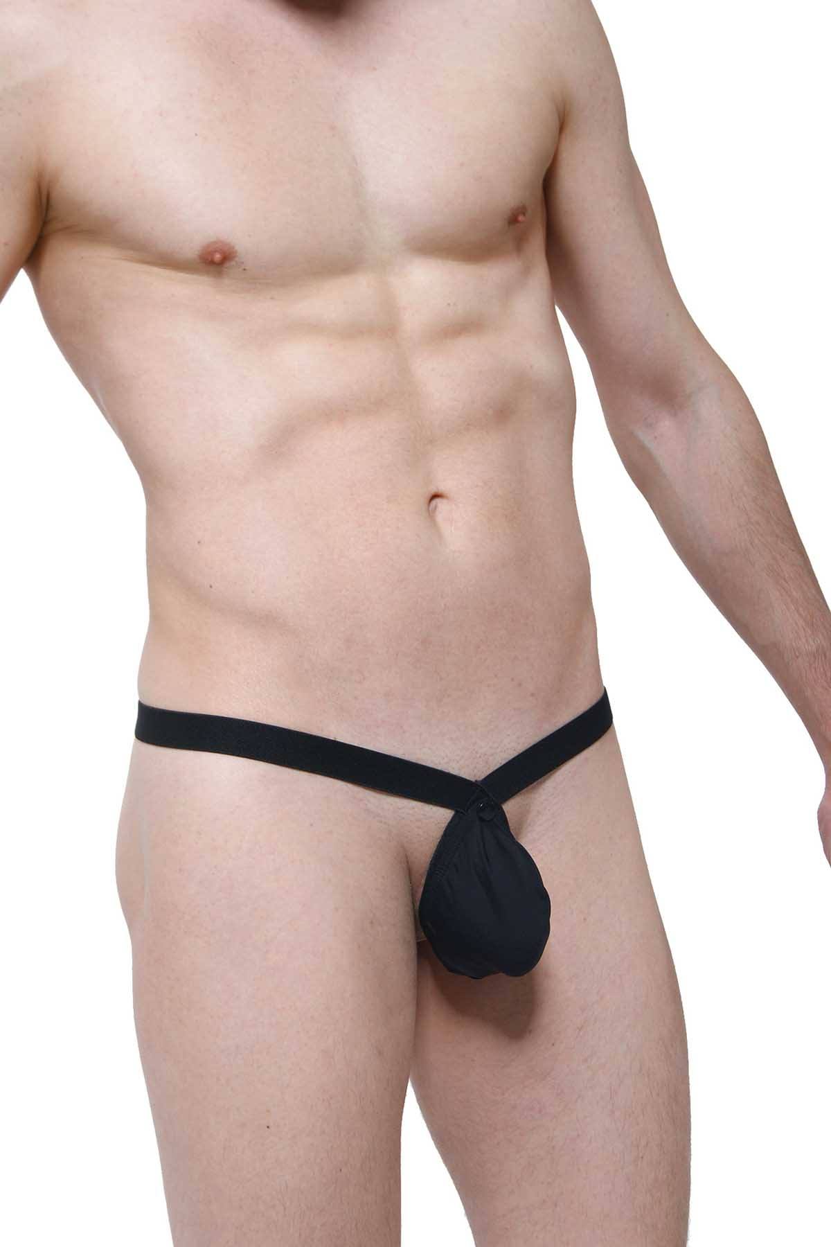 PetitQ Black/White Printed 4-in-1 Thong