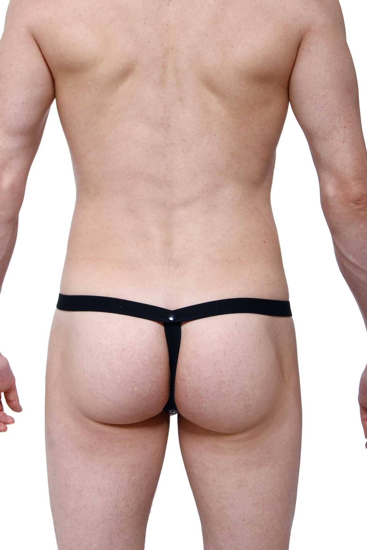 PetitQ Black/White Printed 4-in-1 Thong