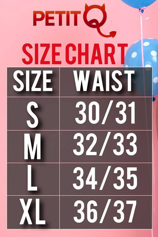 PetitQ Red/Black Charix Brief