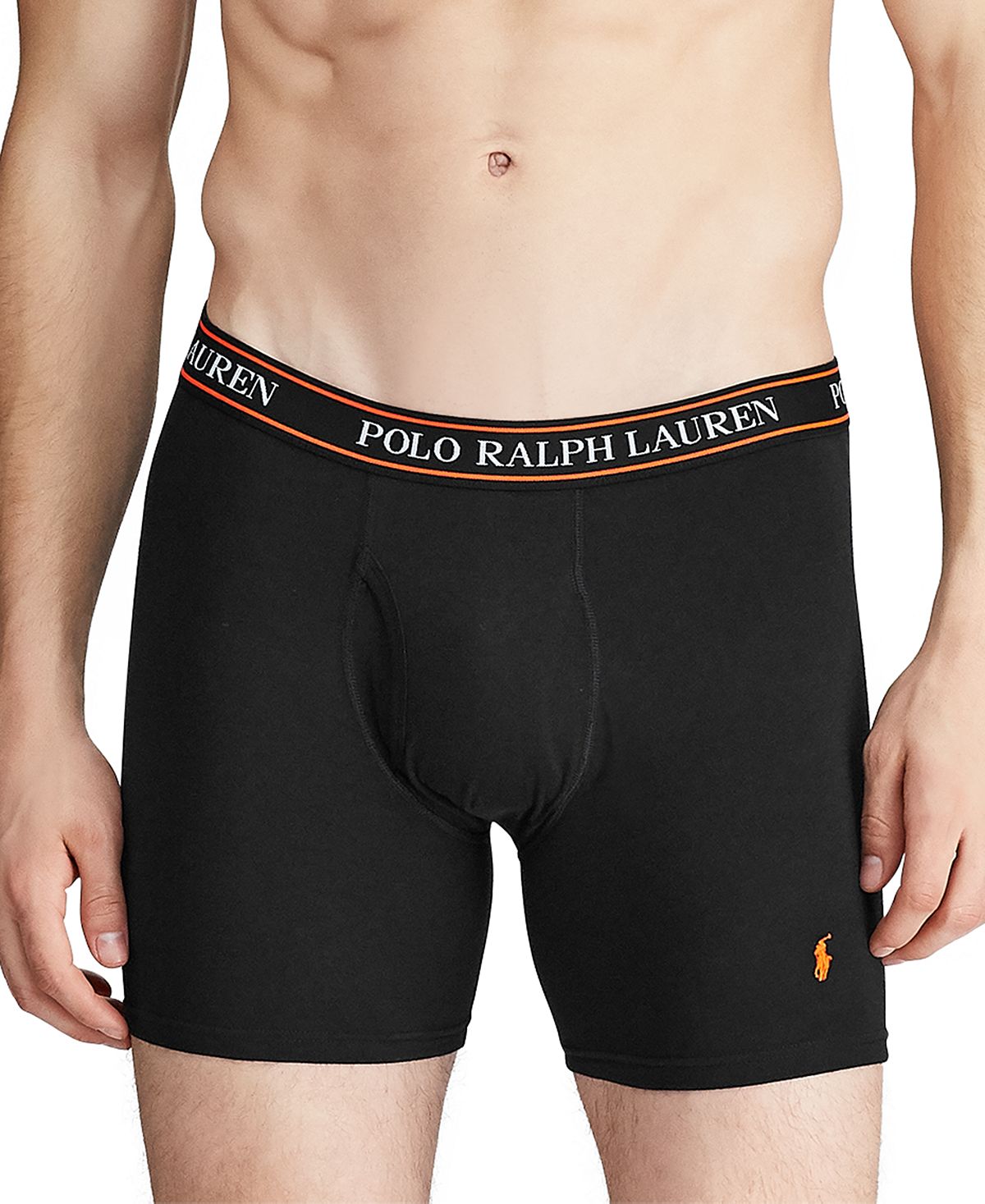 Polo Ralph Lauren 3-pk. Classic Stretch Boxer Briefs Polo Black