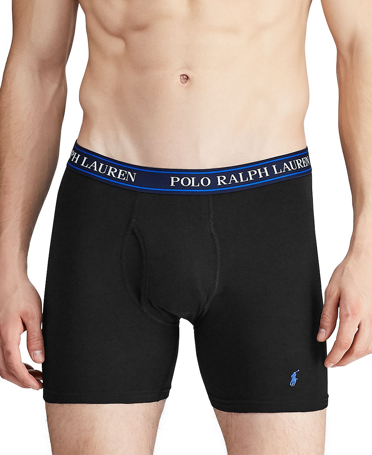 Polo Ralph Lauren 3-pk. Classic Stretch Boxer Briefs Polo Black