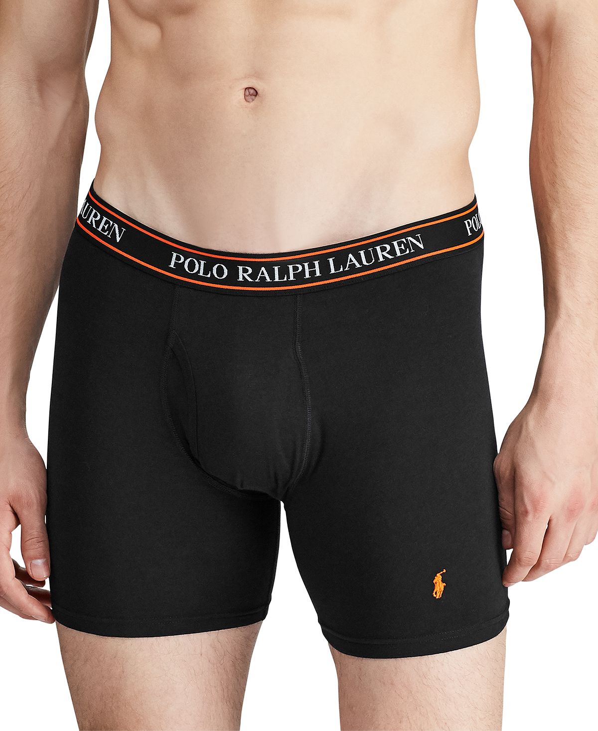 Polo Ralph Lauren 3-pk. Classic Stretch Boxer Briefs Polo Black