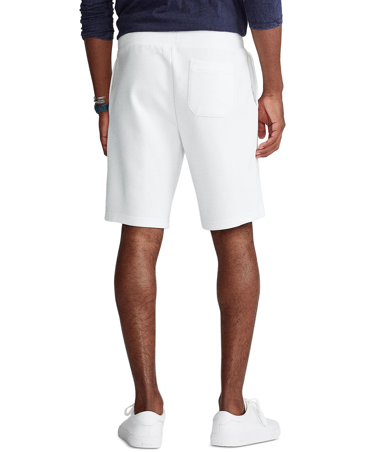 Polo Ralph Lauren 7.5-inch Logo Double-knit Shorts White