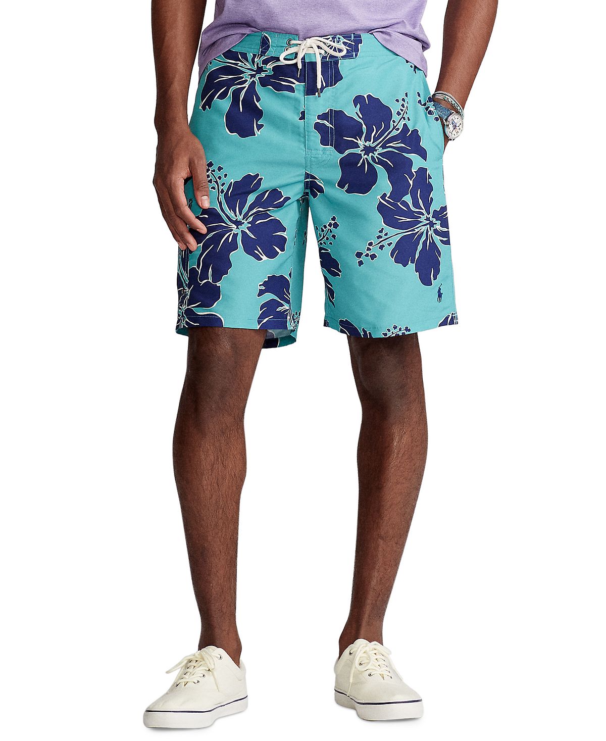 Polo ralph lauren men's 8.5 kailua hot sale swim trunks