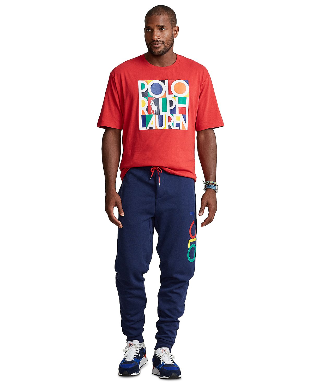 Polo Ralph Lauren Big & Tall Classic-fit Logo Graphic T-shirt Rl 2000 Red