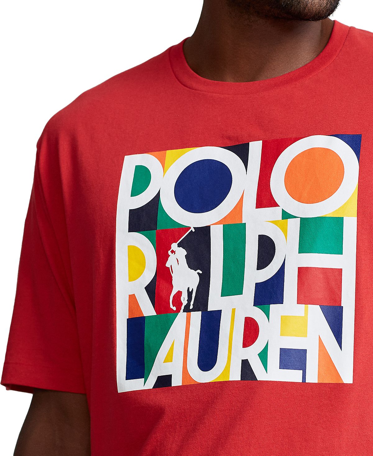 Polo Ralph Lauren Big & Tall Classic-fit Logo Graphic T-shirt Rl 2000 Red