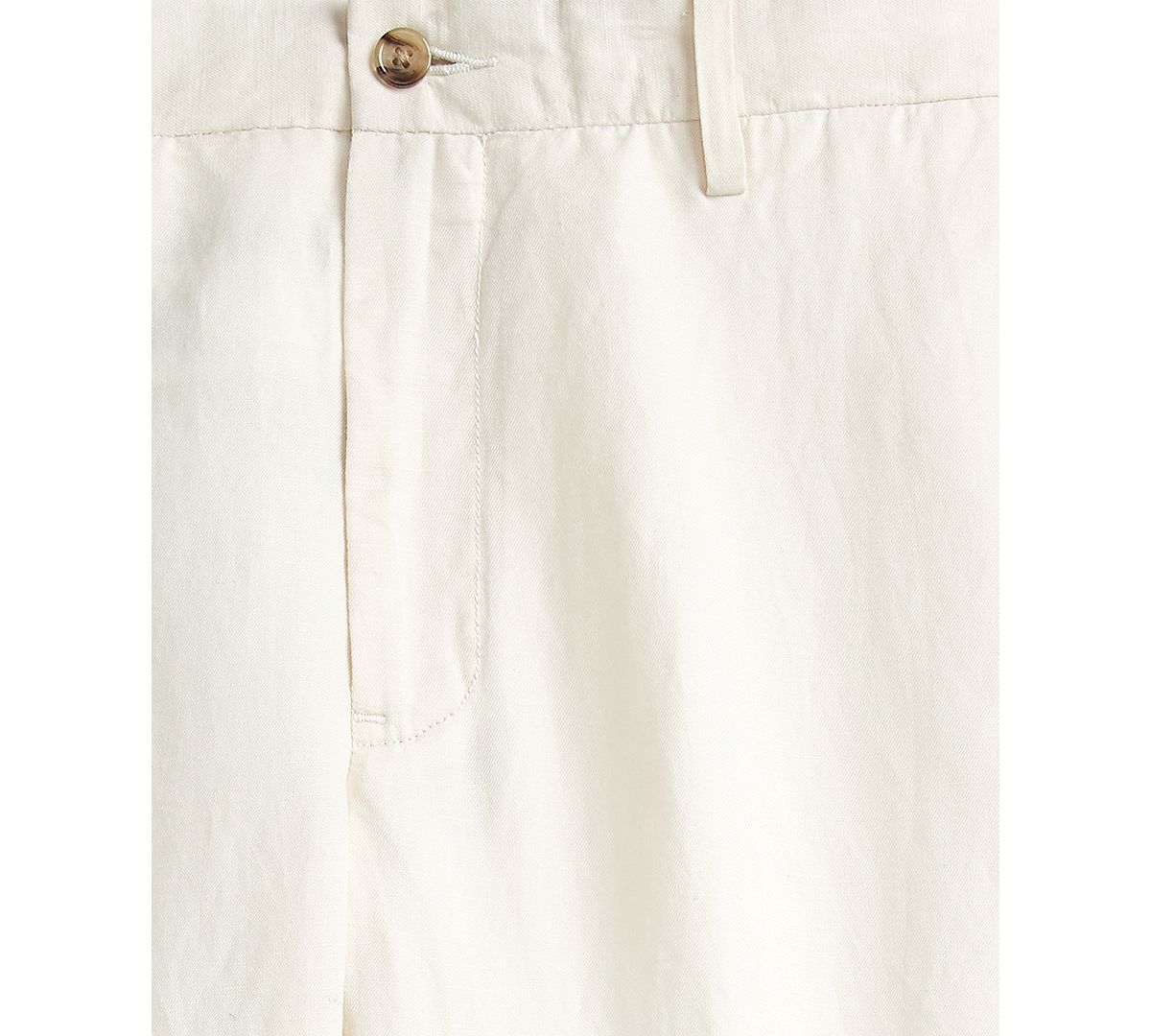 Polo Ralph Lauren Big & Tall Straight Fit Linen-blend Pants Andover Cream