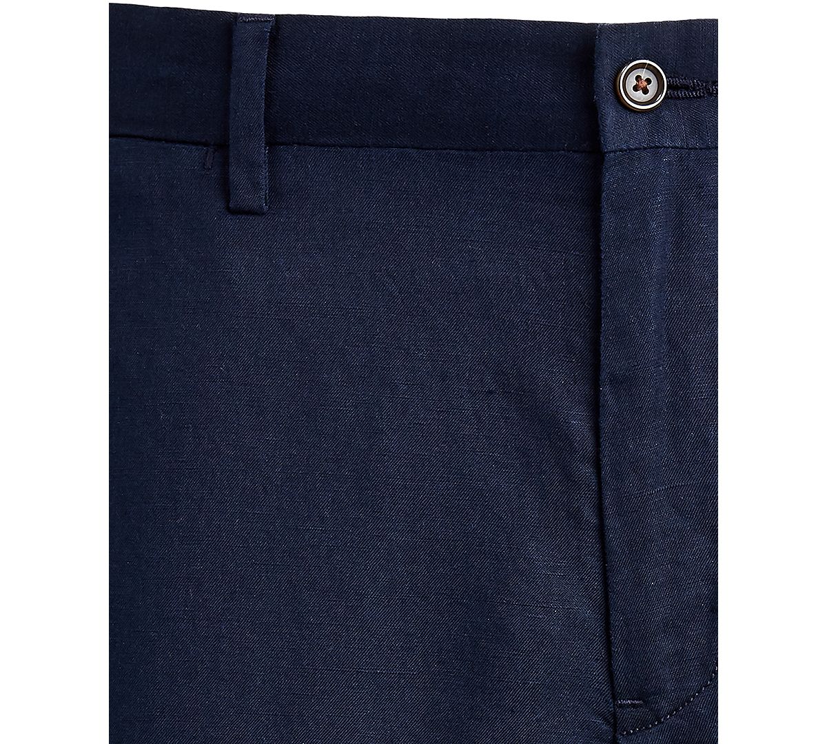 Polo Ralph Lauren Big & Tall Straight Fit Linen-blend Pants Aviator Navy