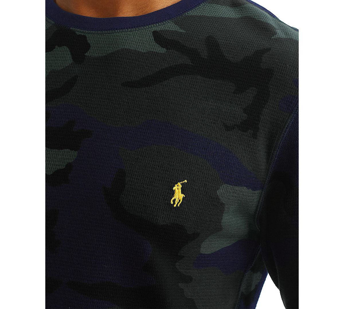 Polo Ralph Lauren Camo Long-sleeve Sleep T-shirt Blackwatch Camo