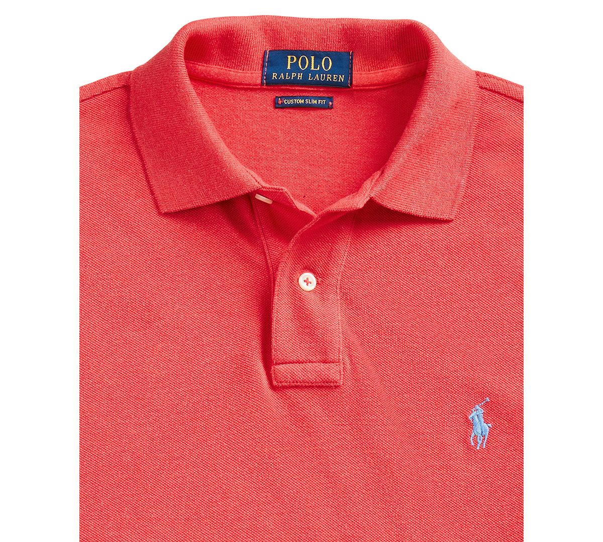 Polo Ralph Lauren Classic Fit Mesh Polo Rosette Heather