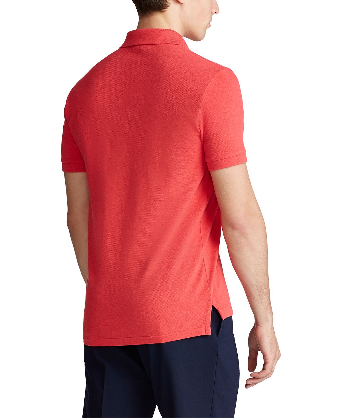 Polo Ralph Lauren Classic Fit Mesh Polo Rosette Heather