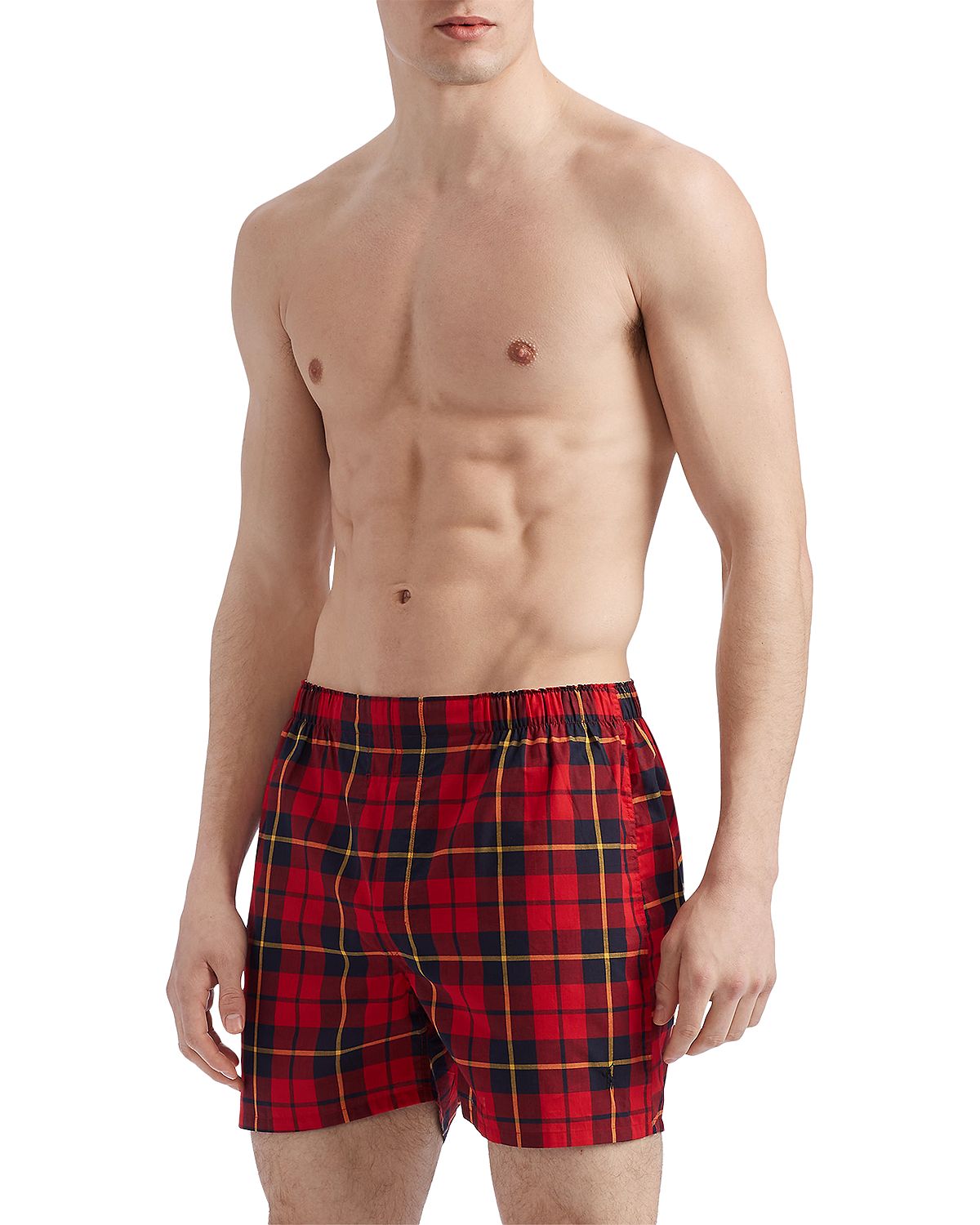 Polo Ralph Lauren Classic Fit Plaid Boxers Pack Of 3 Blackwatch Plaid