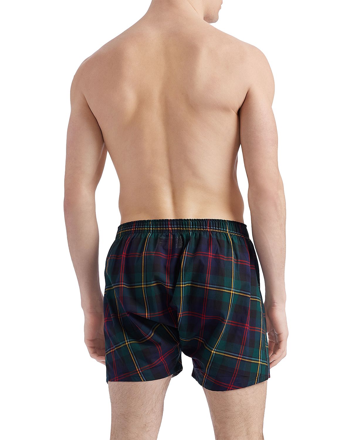 Polo Ralph Lauren Classic Fit Plaid Boxers Pack Of 3 Blackwatch Plaid