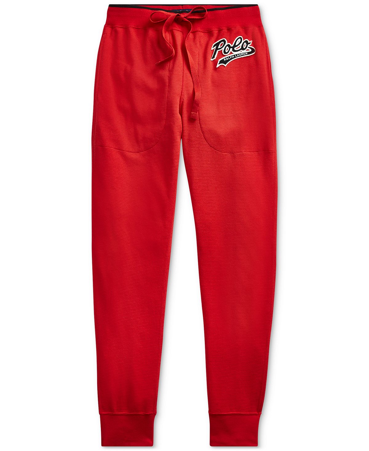 Polo Ralph Lauren Logo Script Pajama Joggers Rl2000 Red