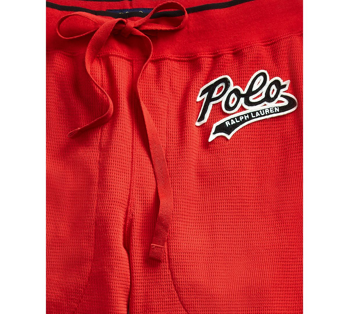 Polo Ralph Lauren Logo Script Pajama Joggers Rl2000 Red