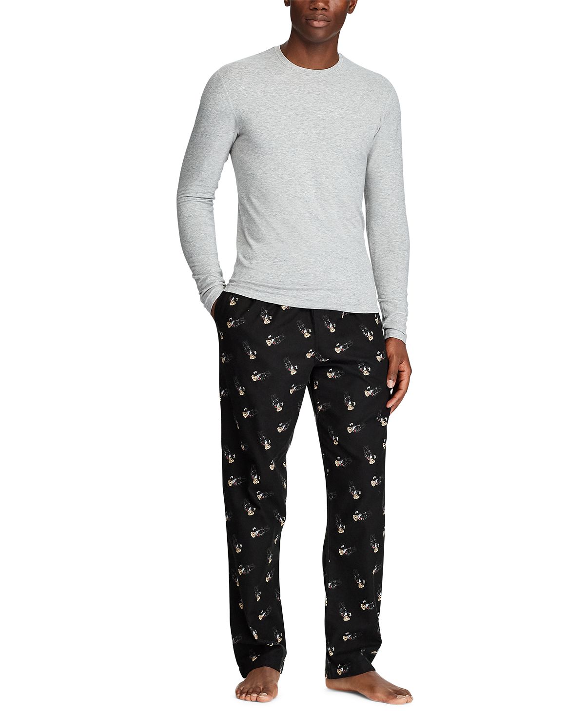 Polo Ralph Lauren Long John Shirt Andover Heather