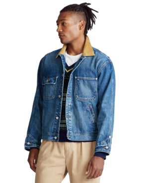 Polo Ralph Lauren Men's Dungaree Denim Jacket Blue