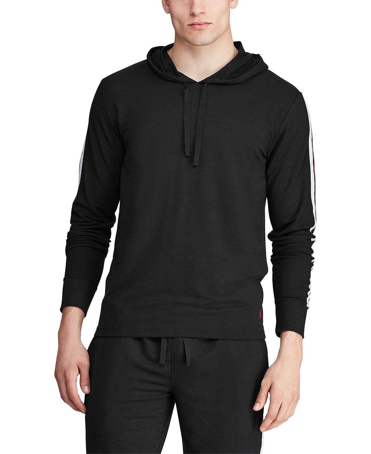 Polo Ralph Lauren Mini-terry Pajama Hoodie Black