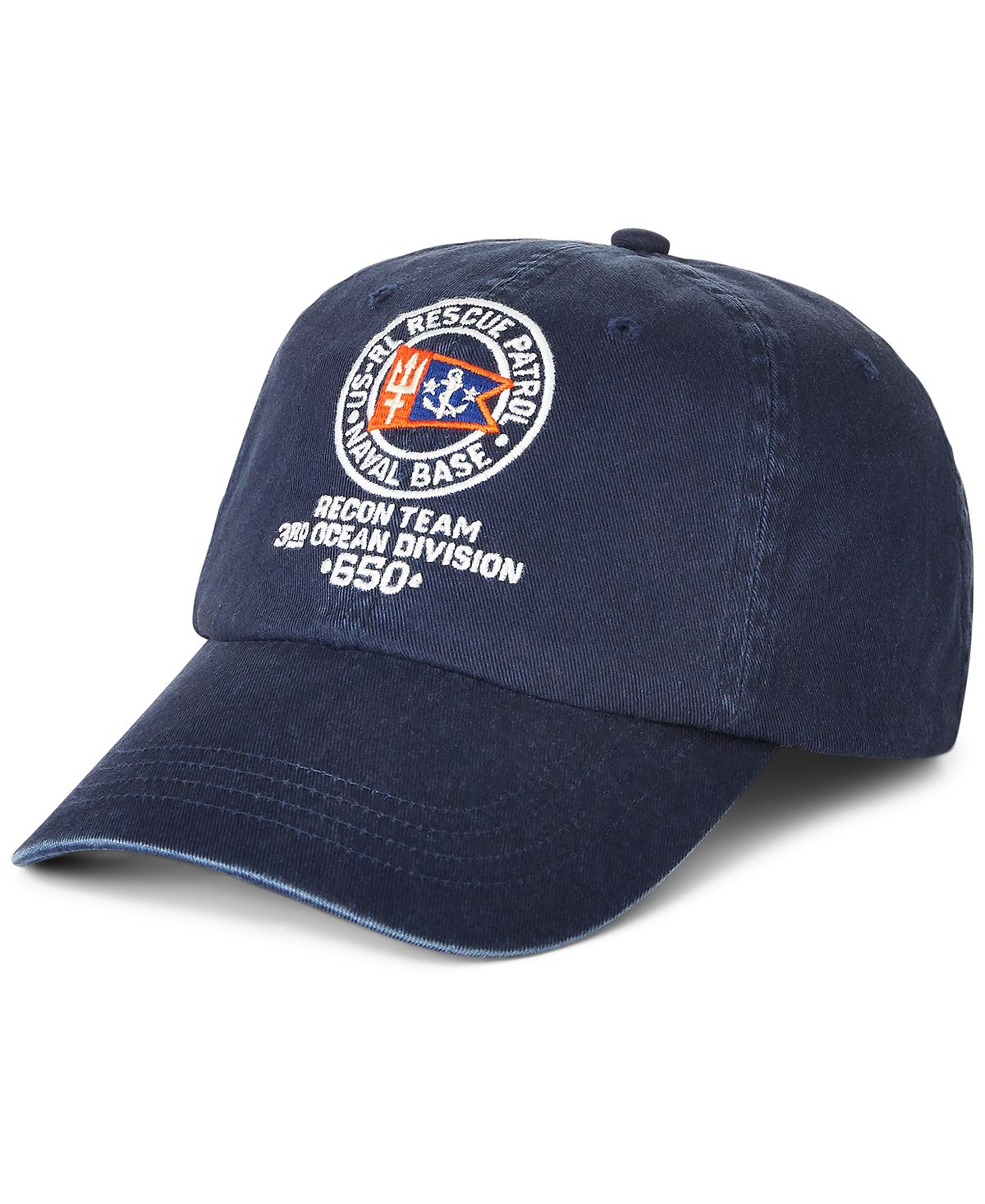 Polo Ralph Lauren Nautical Chino Ball Cap Newport Navy