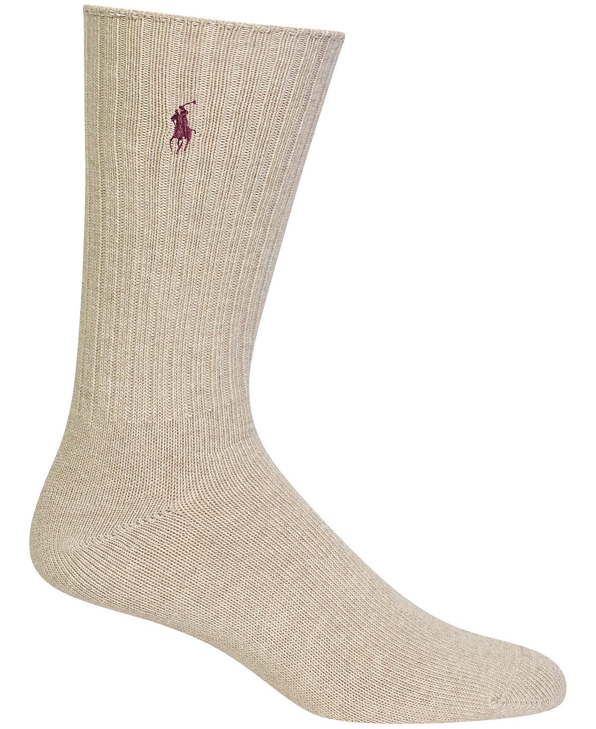 Polo Ralph Lauren Socks Big & Tall Singles Socks Taupe Heather