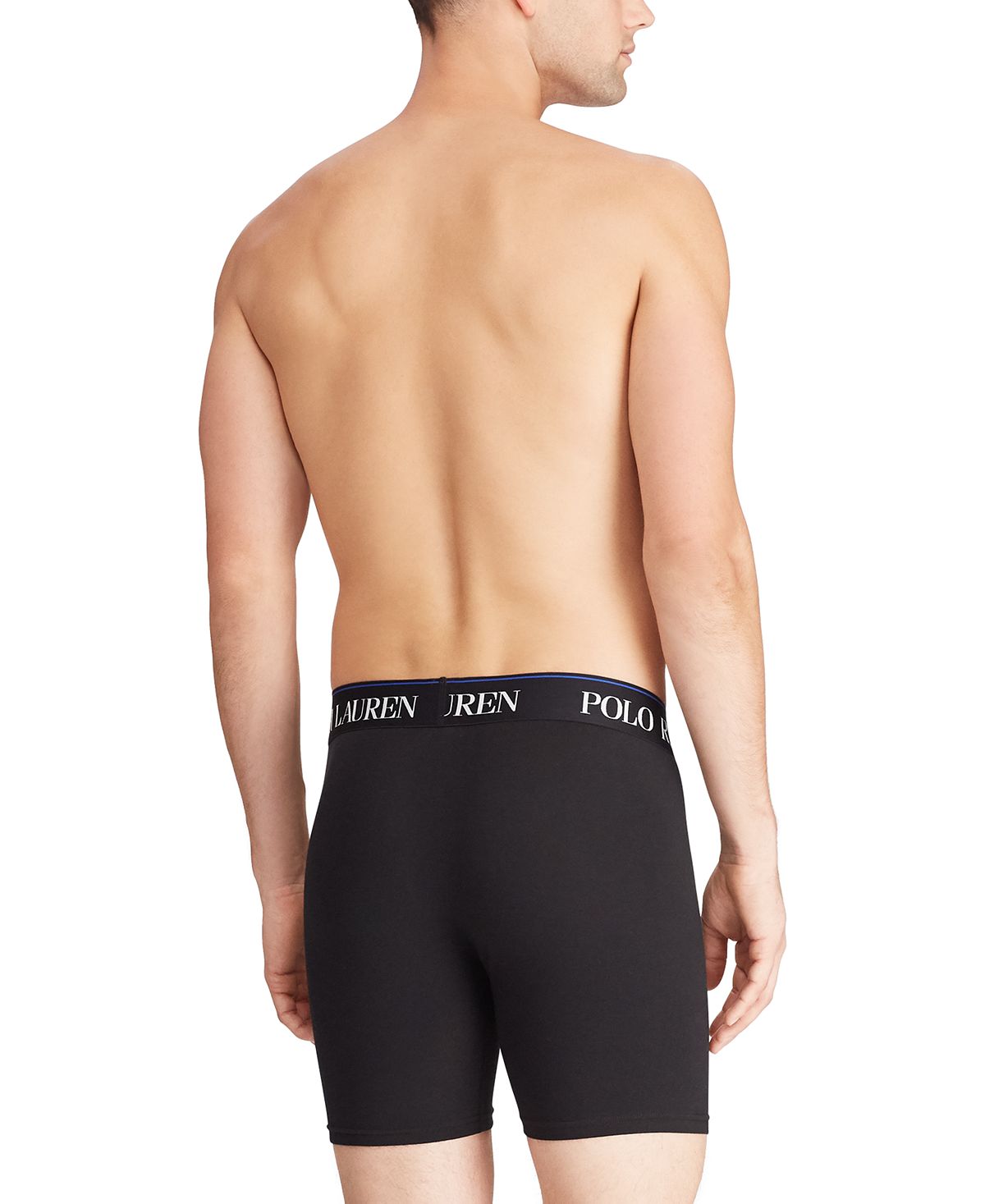 Polo Ralph Lauren Stretch Jersey Boxer Briefs Polo Black
